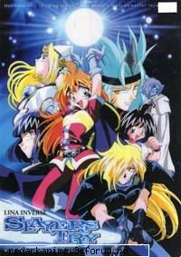 slayers!!! shi mie imi place anime-ul. mele preferate sunt lina, xellos, valgaav, amrlia, mai multe.